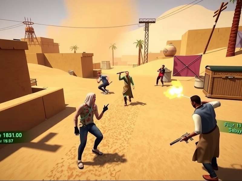 Sandstorm Showdown India Gameplay Scene