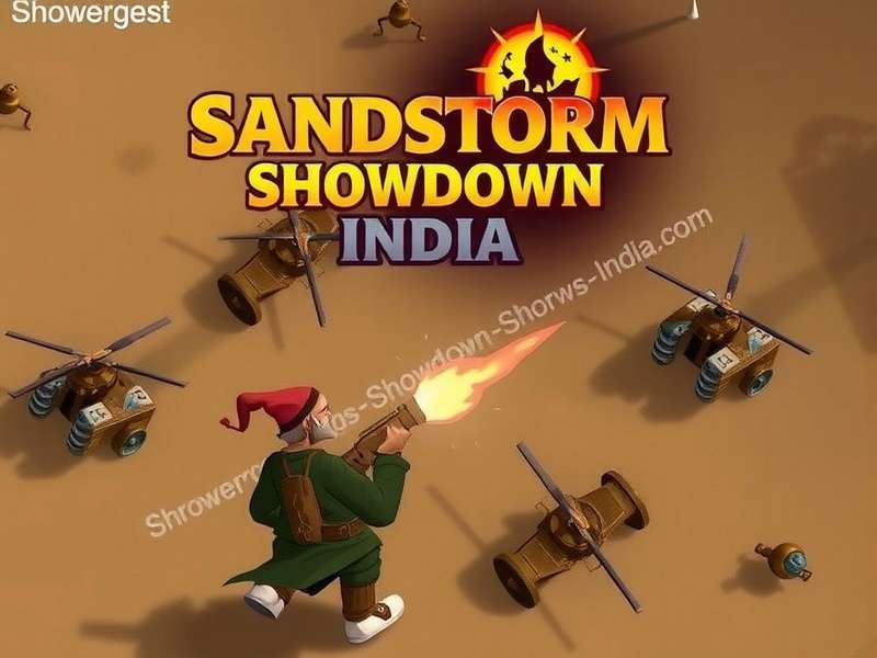 Combat strategy in Sandstorm Showdown India