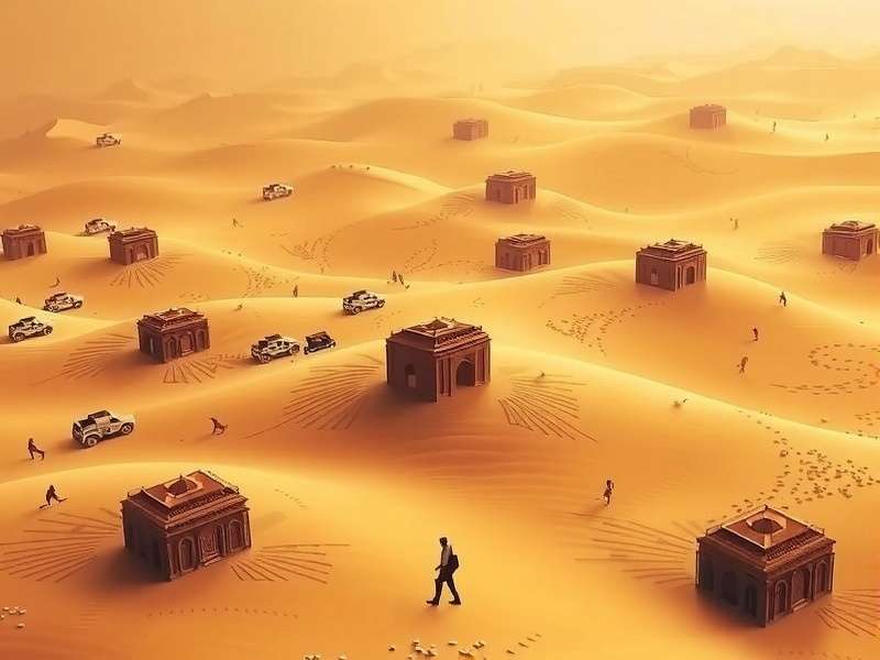 Sandstorm Showdown India Desert Map